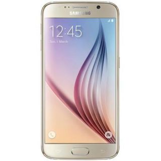 Samsung Galaxy S6 Gold Platinum 5.1" Touch Screen 16.0 Megapixel Camera Android 5.0.2