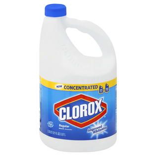 Clorox Bleach, Regular, Concentrated, 121 fl oz (3.78 qt) 3.57 lt