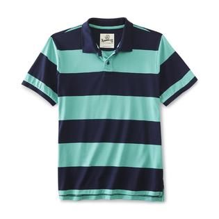 Roebuck & Co. Young Mens Polo Shirt   Striped   Clothing, Shoes