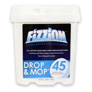 Fizzion® Drop & Mop Floor Cleaner, 45 Tablets