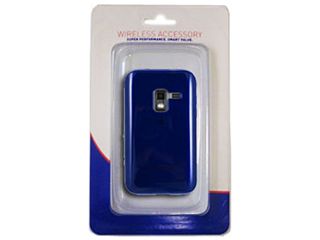 Aftermarket Clear Hot Blue Snap On Cover For Samsung Attain SAMATTSCDB 