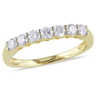 CT. T.W. Diamond Anniversary Bridal Ring in 10K Yellow Gold (GH