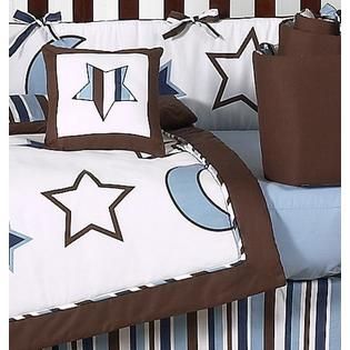 Sweet Jojo Designs  Starry Night Collection 9pc Crib Bedding Set