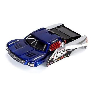 1/24 4WD SCT Painted Body, Blue/Silver Multi Colored