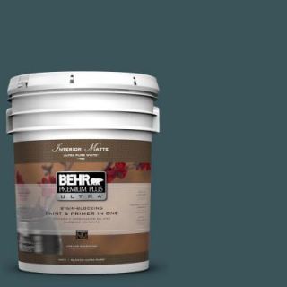 BEHR Premium Plus Ultra 5 gal. #T11 6 Almost Famous Flat/Matte Interior Paint 175305