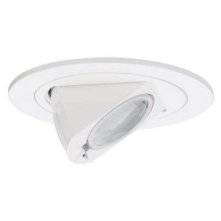 Adjustable Eyeball 4 in. White Recessed Trim 1237AT 15