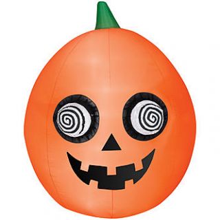 Airblown® Pumpkin with Eyes Animated Prop   Seasonal   Halloween