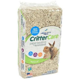 Crittercare Light Brown/Natural For Small Animals Bedding, 14 L