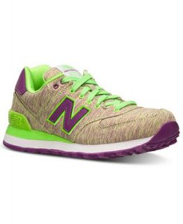 New Balance Womens 574 Glitch Casual Sneakers from Finish Line