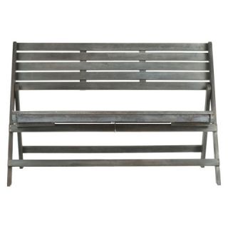 Samanna Wood 3 Seater Folding Patio Bench