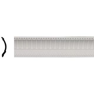 Ekena Millwork 4 1/4 in. x 4 3/4 in. x 95 7/8 in. Polyurethane Cove Dentil with Bead Crown Moulding MLD05X05X06DE