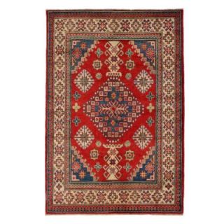 Solo Rugs Kazak Red 4 ft. 1 in. x 6 ft. 2 in. Indoor Area Rug M1733 359