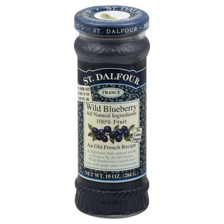 St Dalfour  Fruit Spread, Deluxe, Wild Blueberry, 10 oz (284 g)