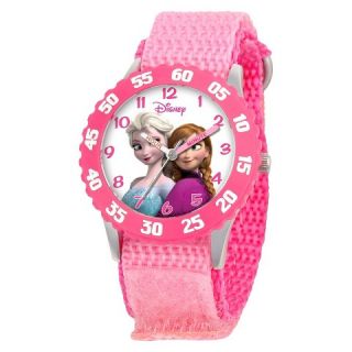 Kids Disney® Frozen Anna and Elsa Wristwatch   Pink
