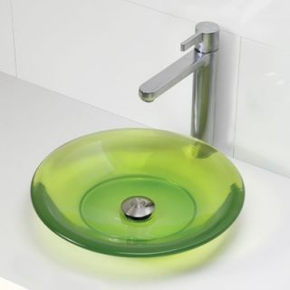 DecoLav Incandescence Round Vessel Bathroom Sink   2804
