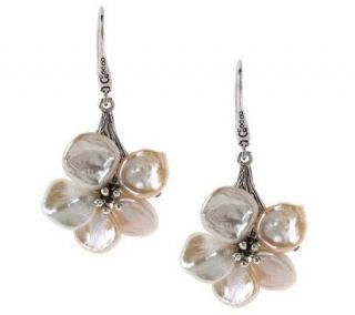 Artisan Crafted Sterling Limited Edition Cultured Pearl Keshi Earrings —
