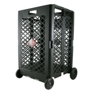 OLYMPIA Pack N Roll 11 23/32 in. Mesh Rolling Cart 85 404 220