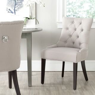 Safavieh Harlow Taupe Ring Chair (Set of 2)   Shopping