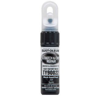 Rust Oleum Automotive 0.5 oz. Black Sand Pearl Scratch and Chip Repair Marker (Case of 6) TY90022A