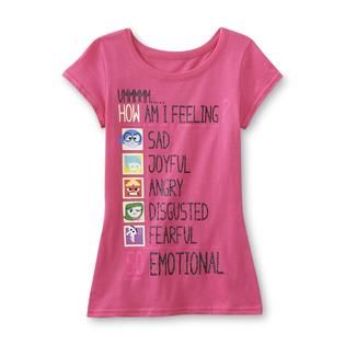 Disney Inside Out Girls Graphic T Shirt
