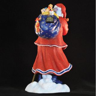 Precious Moments Pere Noel of Paris Limited Edition Santa with Blue