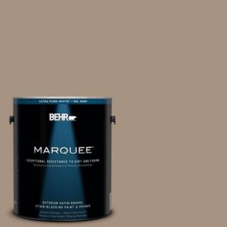 BEHR MARQUEE 1 gal. #PPU7 5 Pure Earth Satin Enamel Exterior Paint 945401
