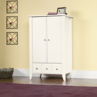 Sauder Shoal Creek Armoire, Soft White