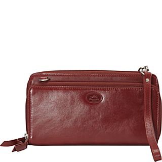 Mancini Leather Goods Ladies’ RFID Zip Clutch Wallet