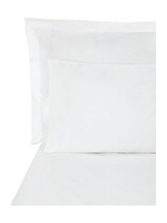 Luxury Hotel Collection 500 percale housewife pillowcase white