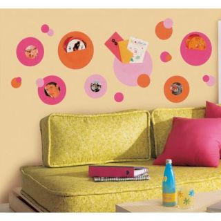 RoomMates Wallpockets Pink Peel and Stick Wall Decals