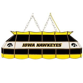 University of Iowa 40 inch Stained Glass Tiffany Style Lamp   Home