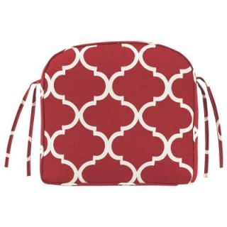 Home Decorators Collection Landview Cherry Outdoor Dining Chair Cushion 2286730370