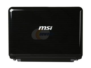 MSI Wind U135 205US Black Intel Atom N450(1.66 GHz) 10.0" WSVGA 1GB Memory 250GB HDD Netbook
