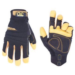 Workman Medium Black/ Yellow Gloves   16743721  