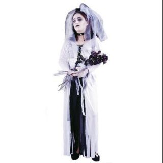 Skeleton Bride Girl Kids Halloween Costume size Small