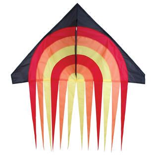 Premier Kite Fire Ball 56 Inch Stream Delta Kite   Toys & Games