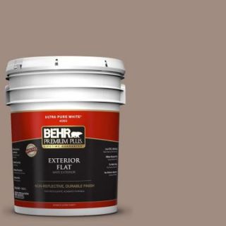 BEHR Premium Plus 5 gal. #770B 5 Country Club Flat Exterior Paint 440005