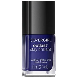 COVERGIRL Outlast Stay Brilliant Nail Gloss, 307 Sapphire Flare, 0.37 fl oz