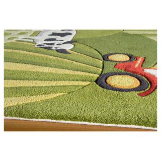 Momeni Lil Mo Whimsy Grass Green Area Rug