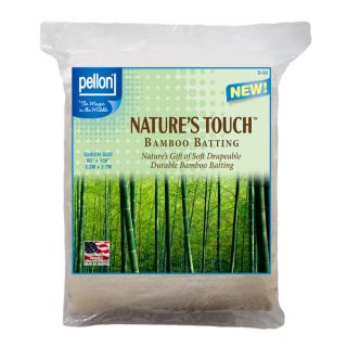 Pellon Throw size Natures Touch 60 x 60 inch Bamboo Blend Batting with
