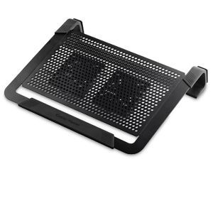 Cooler Master NotePal U2 Plus Movable Cooling Pad   For Laptops Up To 17 in., Aluminum, 80mm Fully Adjustable Fans    R9 NBC U2PK GP
