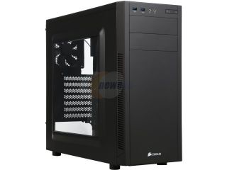 Corsair Carbide Series 100R CC 9011075 WW Black Steel ATX Mid Tower Computer Case ATX (not included) Power Supply