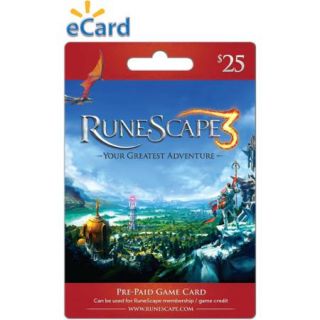 Jagex RuneScape   $25 card 