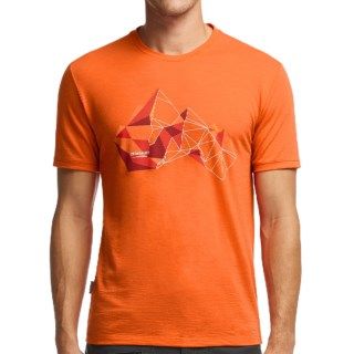 Icebreaker Tech Lite Glass Mountain T Shirt (For Men) 29