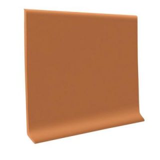 Vinyl Terracotta 4 in. x 48 in. x 1/8 in. Wall Cove Base (30 Pieces) 40C84P617