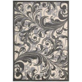 Nourison Graphic Illusions Multi 5 ft. 3 in. x 7 ft. 5 in. Area Rug 117656