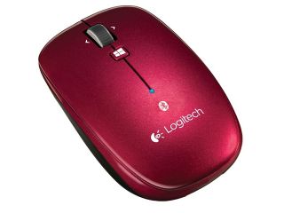 Logitech M558 Optical Sensor Both Hands Bluetooth 3.0 Wireless Mini Mouse for Mac/Windows white