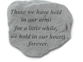 Kay Berry  Inc. 90920 Those We Have Held In Our Arms   Memorial   11 Inches x 10 Inches