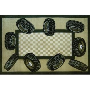 Fun Time Tire Border Size 39 x 58   Home   Home Decor   Rugs   Area