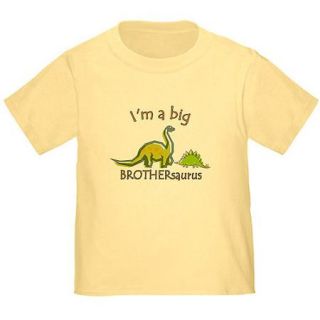  Baby Toddler Boy I'm a Big Brother Dinosaur T Shirt